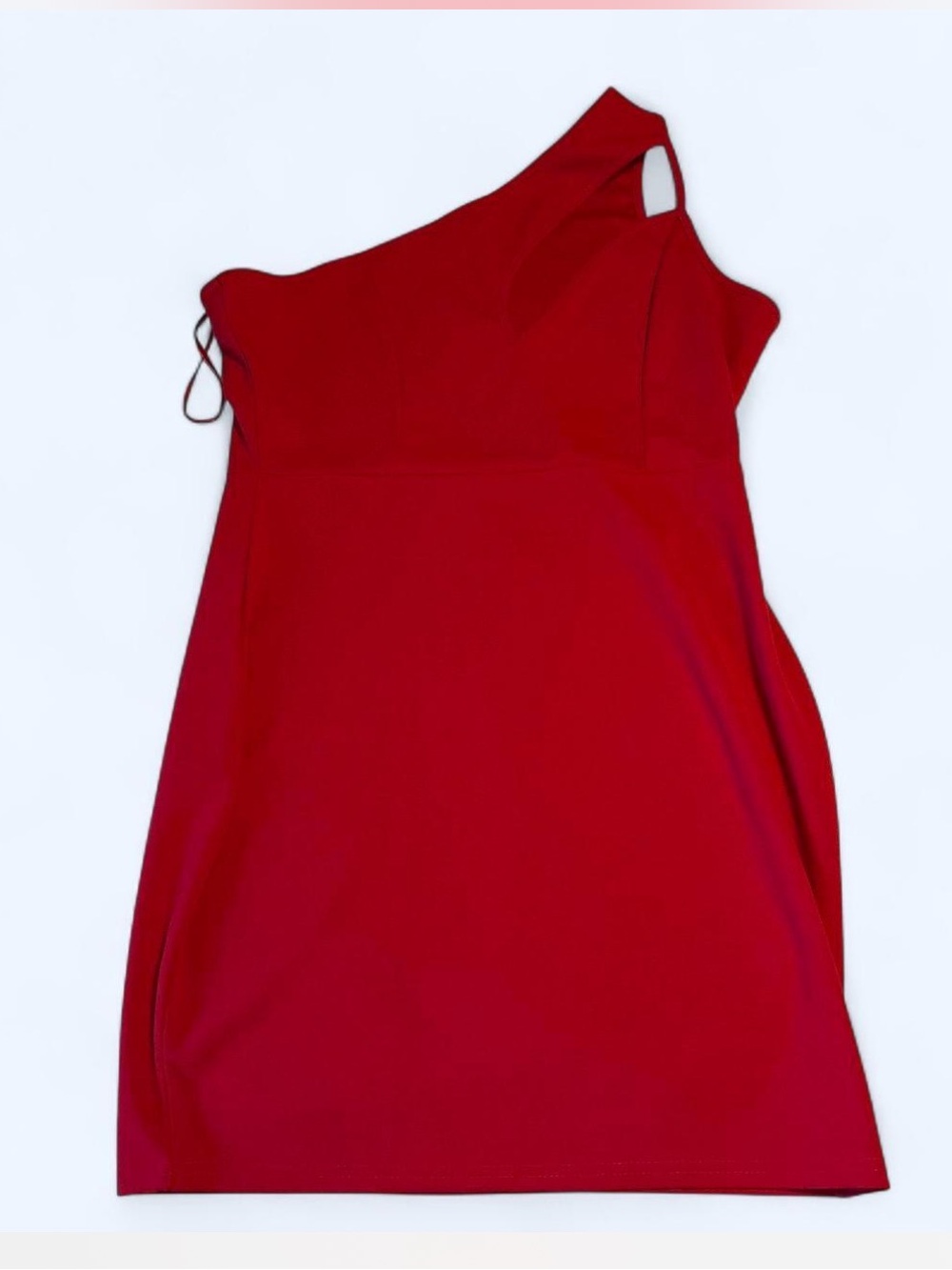 Nasty Gal Red One-Shoulder Women’s Dress